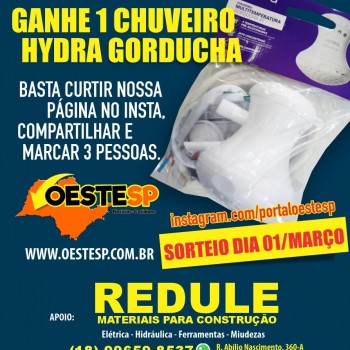 OESTE SP e REDULE vão transformar o seu banho